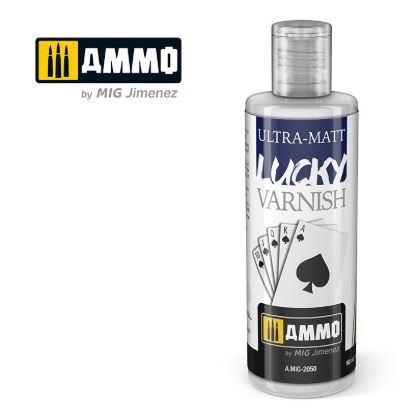 Picture of Lucky Varnish Ultra-Matt (60mL) – AMMO A.MIG-2050