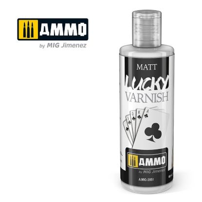 Picture of Lucky Varnish Matt (60mL) – AMMO A.MIG-2051