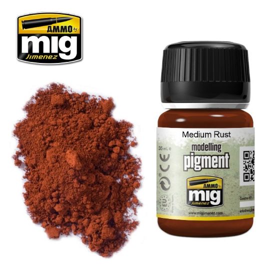 Picture of Pigment Medium Rust – AMMO A.MIG-3005