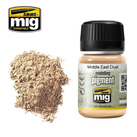 Picture of Pigment Middle East Dust – AMMO A.MIG-3018