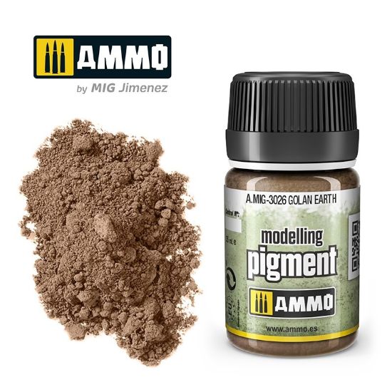 Picture of Pigment Golan Earth – AMMO A.MIG-3026