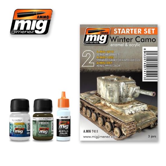 Picture of Winter Camo Starter Set – AMMO A.MIG-7411
