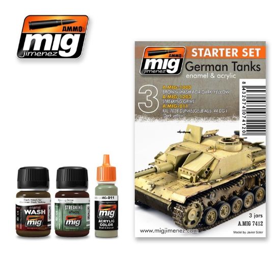 Picture of German Tanks Starter Set – AMMO A.MIG-7412