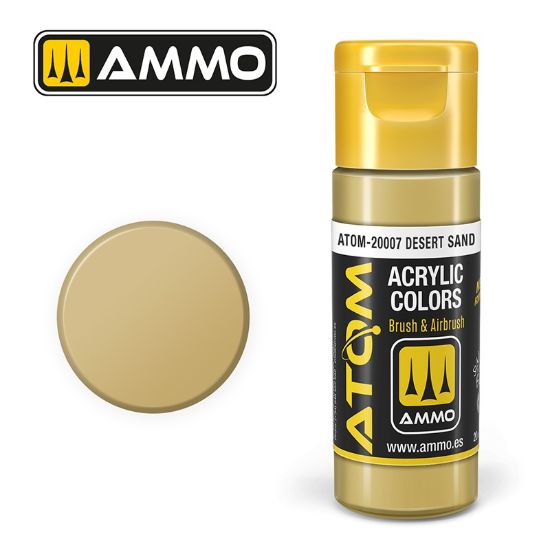 Picture of Color Desert Sand Acrylic Lacquer Paint – AMMO ATOM-20007
