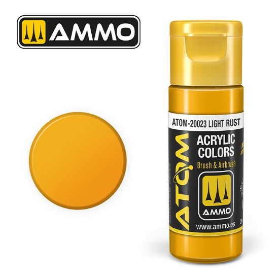 Picture of Color Light Rust Acrylic Lacquer Paint – AMMO ATOM-20023