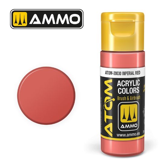 Picture of Color Imperial Red Acrylic Lacquer Paint – AMMO ATOM-20030
