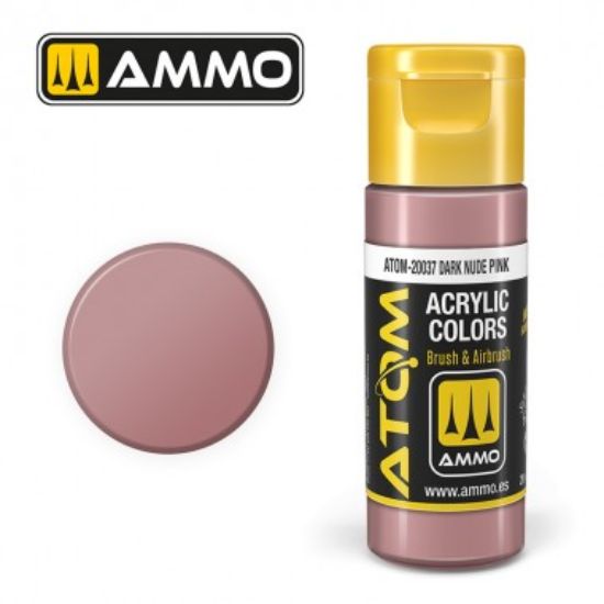 Picture of Color Dark Nude Pink Acrylic Lacquer Paint – AMMO ATOM-20037