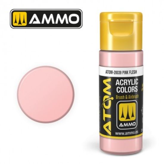 Picture of Color Pink Flesh Acrylic Lacquer Paint – AMMO ATOM-20039