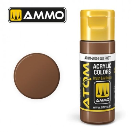 Picture of Color Old Rust Acrylic Lacquer Paint – AMMO ATOM-20054
