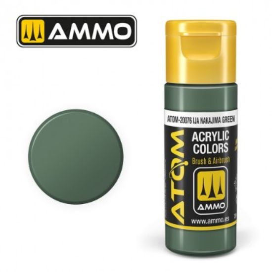 Picture of Color IJA Nakajima Green Acrylic Lacquer Paint – AMMO ATOM-20076