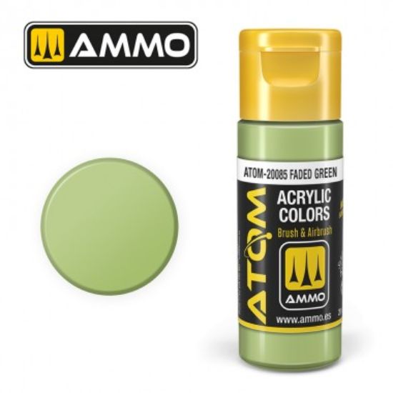 Picture of Color Faded Green Acrylic Lacquer Paint – AMMO ATOM-20085