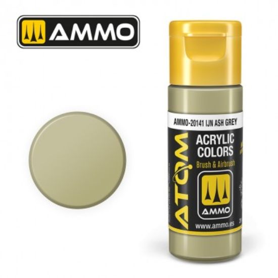 Picture of Color IJN Ash Grey Acrylic Lacquer Paint – AMMO ATOM-20141