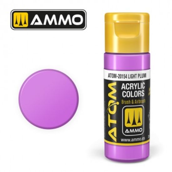 Picture of Color Light Plum Acrylic Lacquer Paint – AMMO ATOM-20154