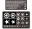 Picture of 1/35 WWII U.S. Vehicle Markings Decal Set – Alliance Model Works LW35018