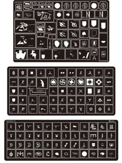 Picture of 1/35 WWII German Wehrmacht Panzer Unit Markings – Alliance Model Works LW35021