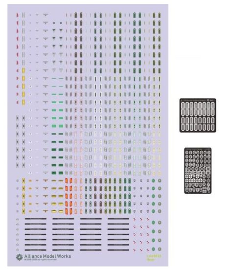 Picture of 1/35 German WWII Wehrmacht Uniform Insignia & Devices – Alliance Model Works LW35035