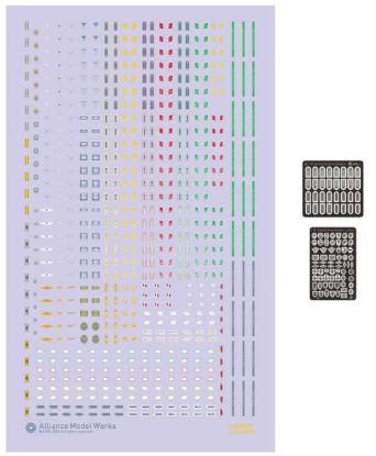 Picture of 1/35 German WWII Luftwaffe Uniform Insignia & Devices – Alliance Model Works LW35036