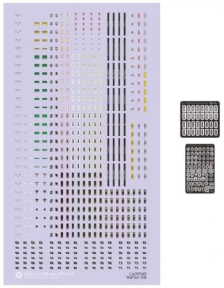 Picture of Germany WWII Waffen-SS Uniform Insignia and Devices 