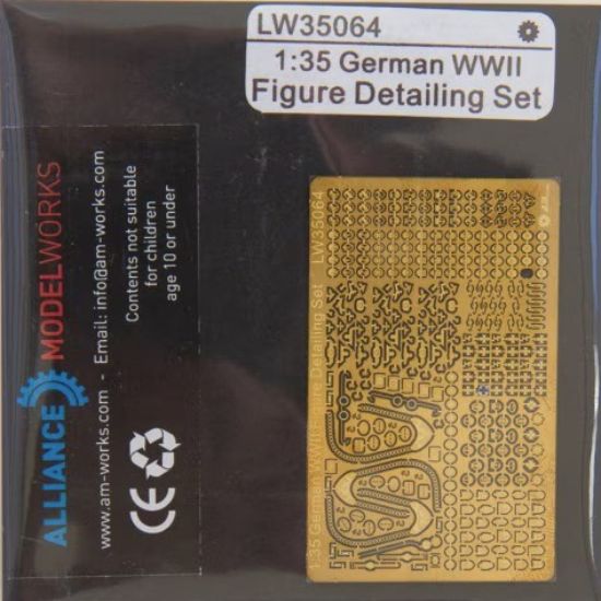 Picture of 1/35 German WWII Figure Detailing Set – Alliance Model Works LW35064