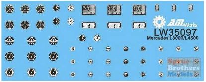 Picture of Vehicle Dials & Placards Mercedes L3000/L4500 