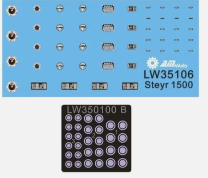 Picture of Vehicle Dials & Placards Steyr 1500 