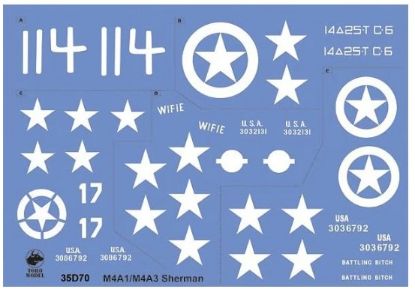 Picture of US Army Shermans at ETO vol.1