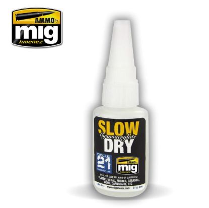 Picture of Slow Dry Cyanoacrylate Glue – by Mig A.MIG‑8013