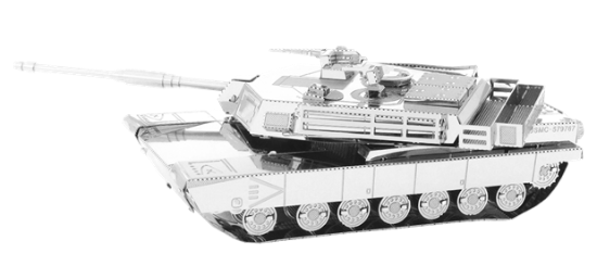 Picture of M1 Abrams Tank Metal Model Kit – Metal Earth MMS206