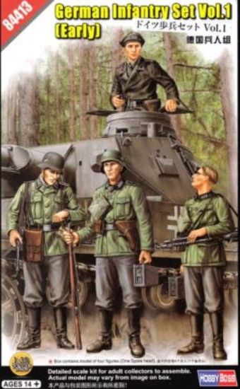 Picture of 1/35 German Infantry Set Vol.1 (Early) – HobbyBoss 84413