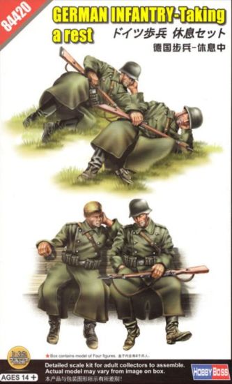 Picture of 1/35 German Infantry Taking a Rest – HobbyBoss 84420