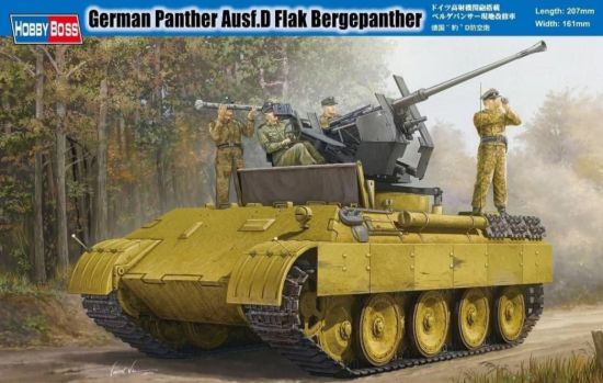 Picture of 1/35 Panther Ausf.D Flak Bergepanther – HobbyBoss 82492
