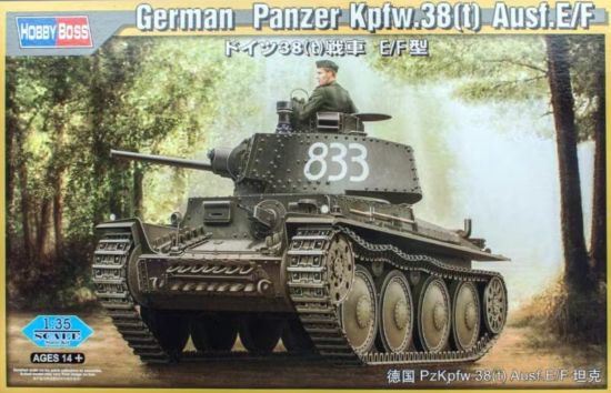 Picture of 1/35 Panzer 38(t) Ausf.E/F – HobbyBoss 80136