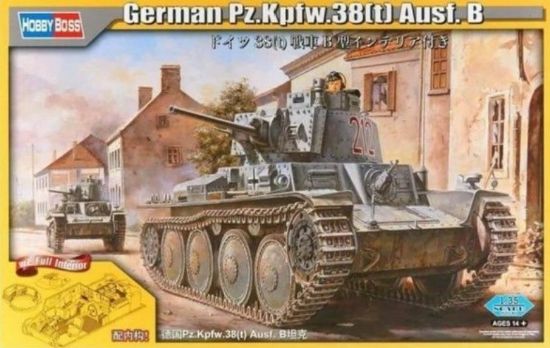 Picture of 1/35 Panzer 38(t) Ausf.B – HobbyBoss 80141