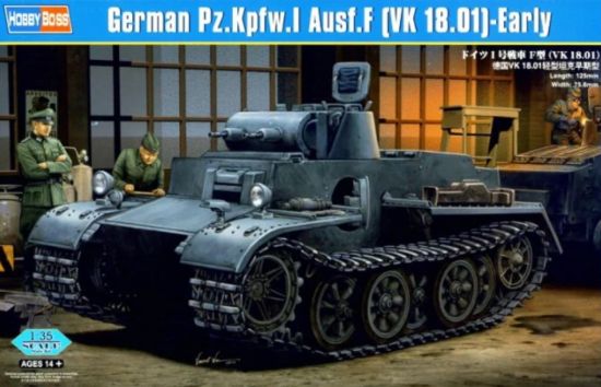 Picture of 1/35 Panzer I Ausf.F (VK 18.01) Early – HobbyBoss 83804
