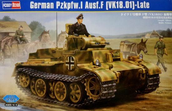 Picture of 1/35 Panzer I Ausf.F (VK 18.01) Late – HobbyBoss 83805