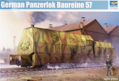 Picture of 1/35 German Panzerlok BR57 Armoured Locomotive    - Trumpeter 00219