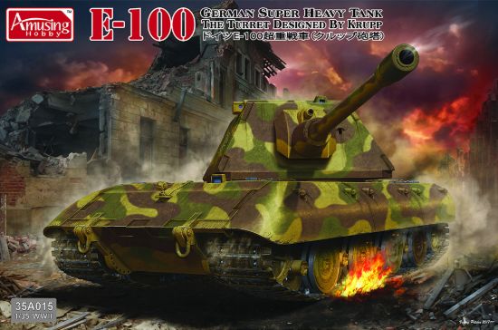 Picture of 1/35 E-100 German Super Heavy Tank  – Amusing Hobby 35A015