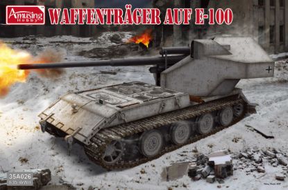 Picture of 1/35 Waffenträger auf E-100 German Weapon Carrier  – Amusing Hobby 35A026