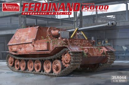 Picture of 1/35 Ferdinand 150100 German Tank Destroyer  – Amusing Hobby 35A044