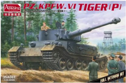 Picture of 1/35 Pz.Kpfw. VI Tiger (P) German Heavy Tank  – Amusing Hobby 35A061